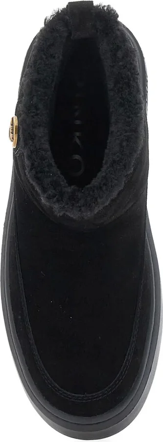 Suede Platform Boots - Image 3