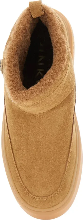 Suede Platform Boots - Image 3