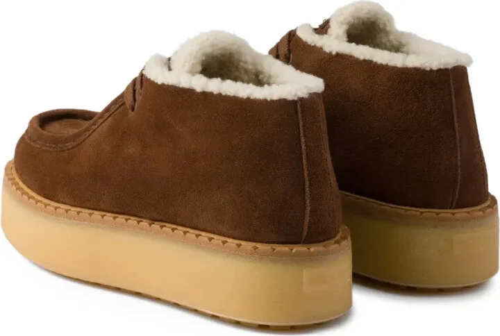 Suede Platform Boots - Image 3
