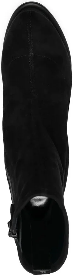 Suede Platform Boots - Image 4