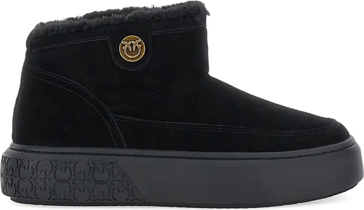Suede Platform Boots