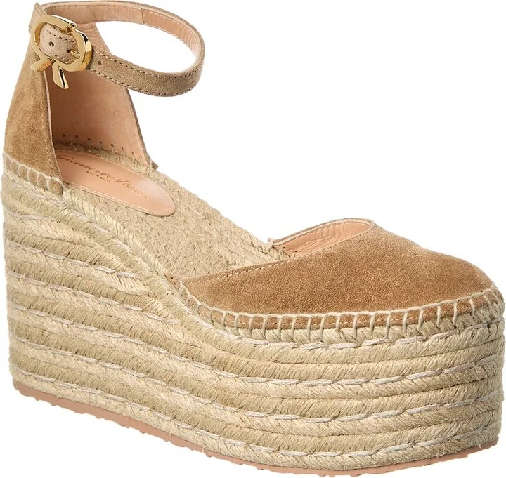 Suede Platform Espadrille