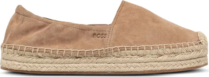 Suede Platform Espadrilles