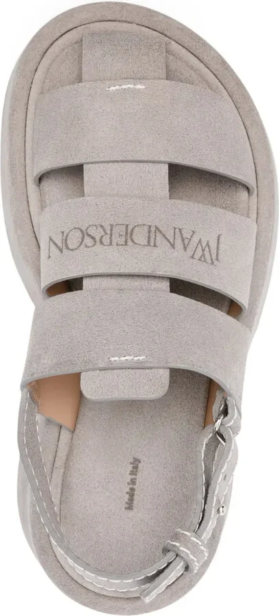 Suede Platform Fisherman Sandals - Image 4