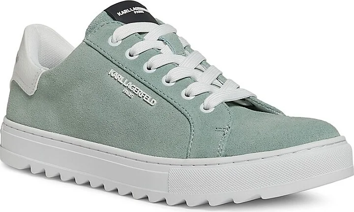 Suede Platform Low-Top Sneakers - Image 2