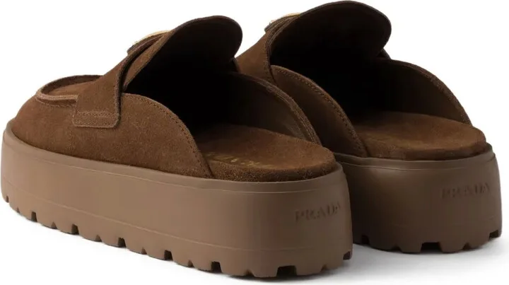 Suede Platform Mules - Image 3