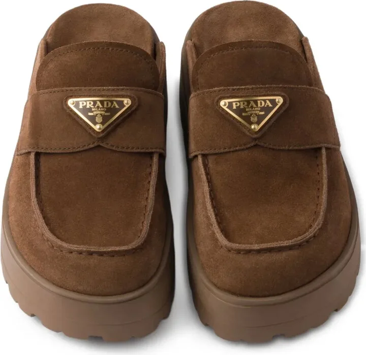 Suede Platform Mules - Image 4