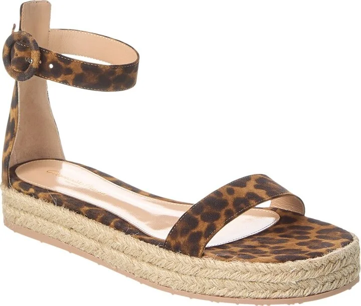 Suede Platform Sandal