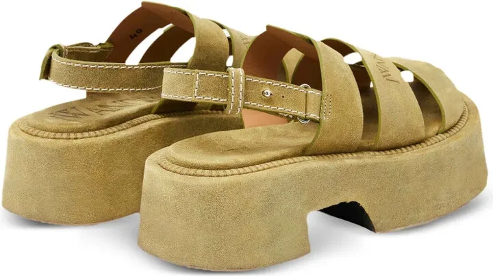 Suede Platform Sandals - Image 3