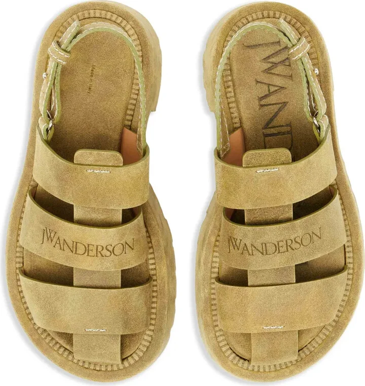 Suede Platform Sandals - Image 4