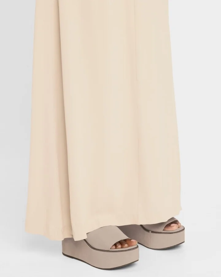 Suede Platform Slide Sandals - Image 5