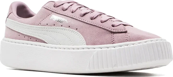 Suede Platform Sneakers - Image 2