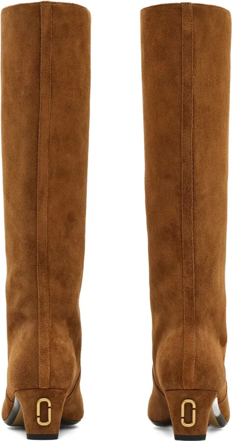 Suede Pointed-Toe Boots - Image 3