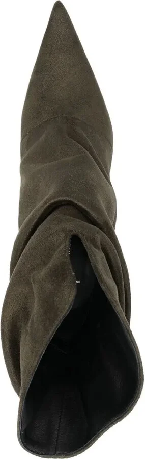 Suede Pointed-Toe Boots - Image 4