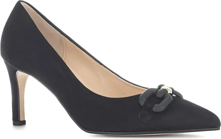 Suede Pointed-Toe Pumps - Image 2