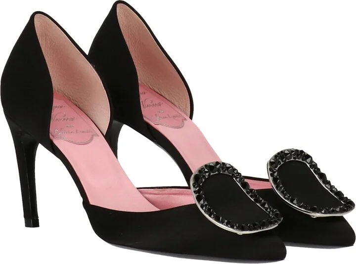 Suede Pump