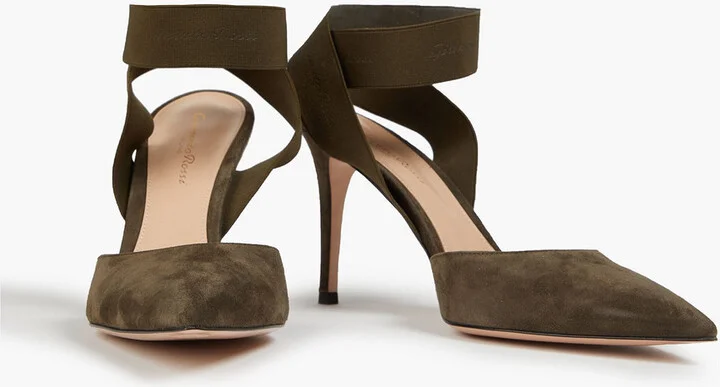 Suede pumps - Image 2