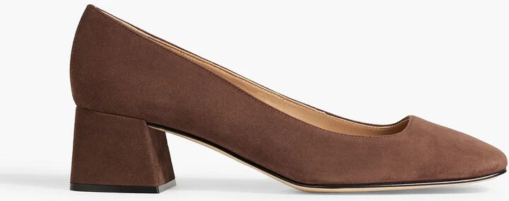 Suede pumps