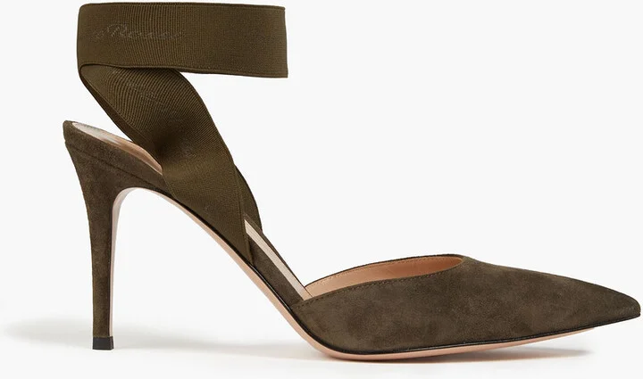 Suede pumps