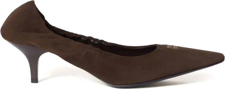Suede Pumps
