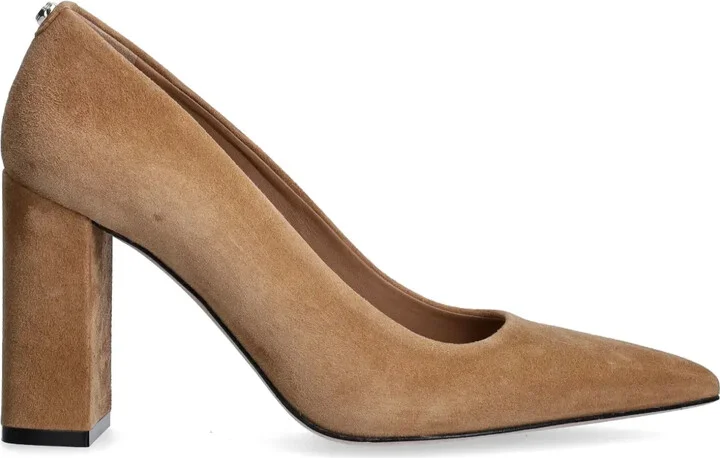 Suede Pumps