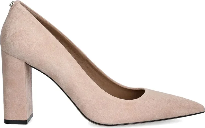 Suede Pumps