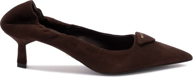Suede Pumps