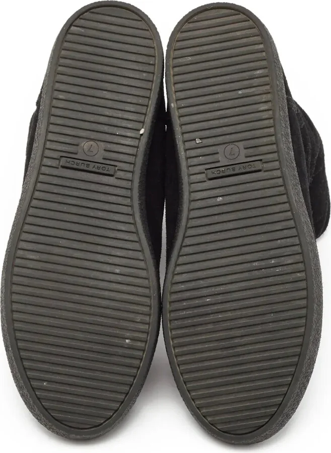 Suede Quilted Boots - Image 3