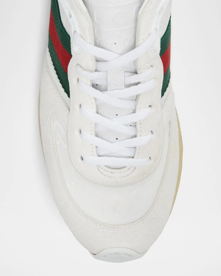 Suede Re-Motion Ankle Strap Sneakers - Image 9