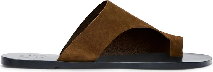 Suede Rosa Cutout Sandals - Image 2