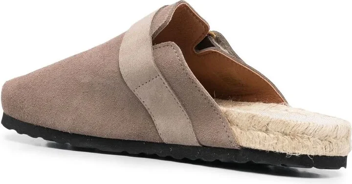 Suede Round-Toe Mules - Image 3