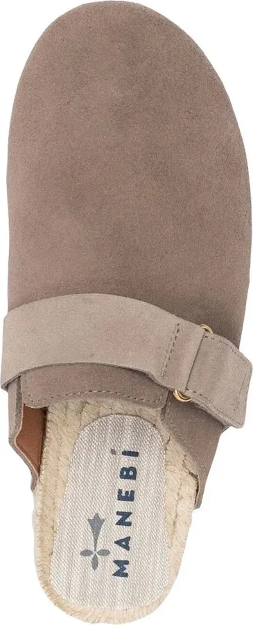 Suede Round-Toe Mules - Image 4