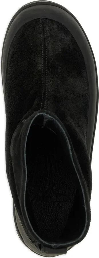 Suede Rubber-Band Boots - Image 3