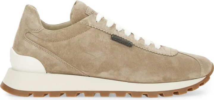 Suede Running Sneaker