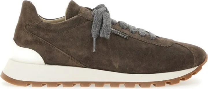 Suede Running Sneaker