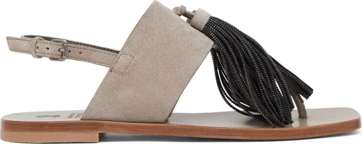 Suede Sandals