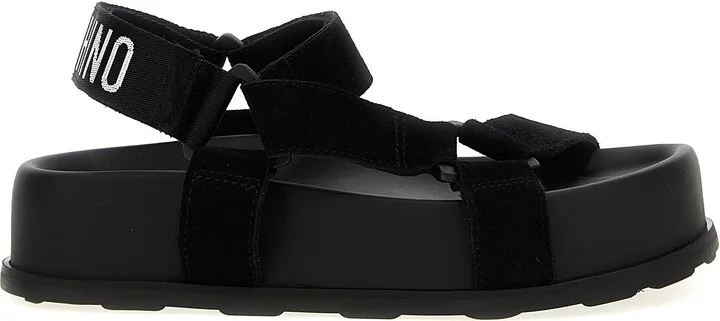 Suede Sandals