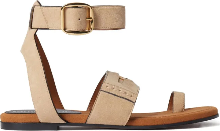 Suede Sandals