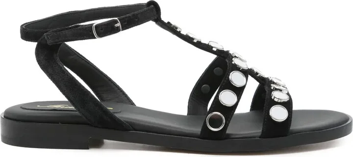 Suede Sandals