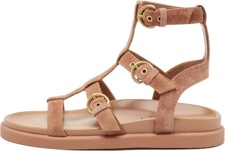 Suede Sandals