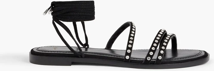 Suede sandals