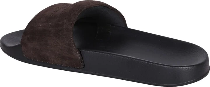 Suede Sandals Slides - Image 3