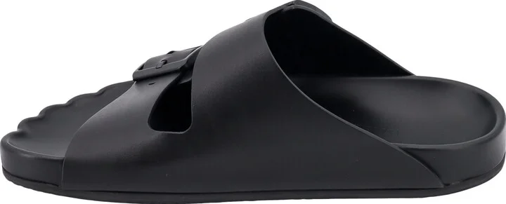 Suede Sandals With Anatomical Detail - Image 2