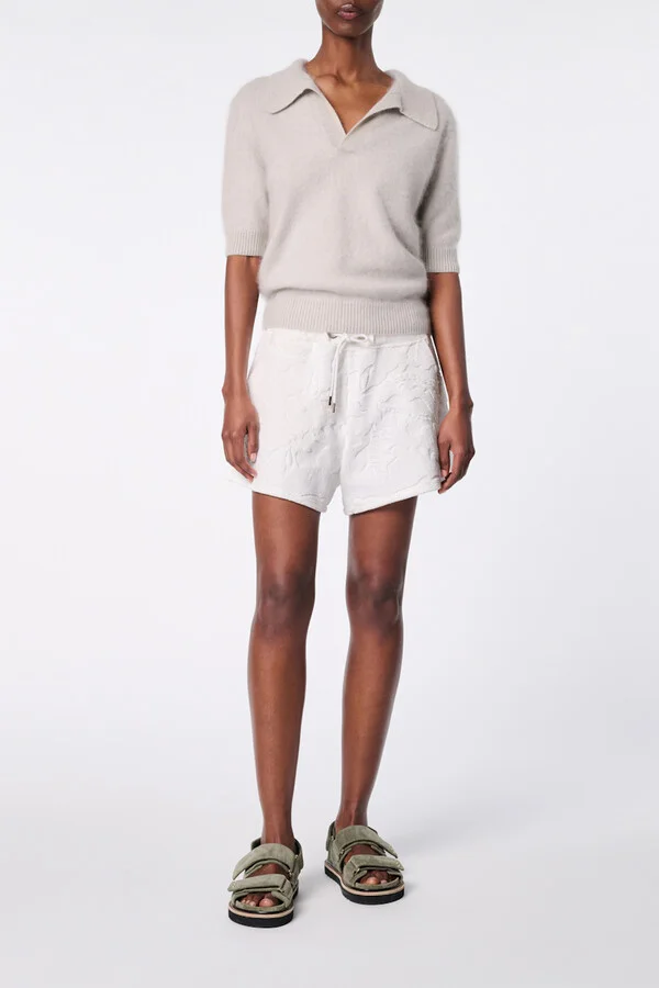 Suede sandals with Velcro straps - Image 2