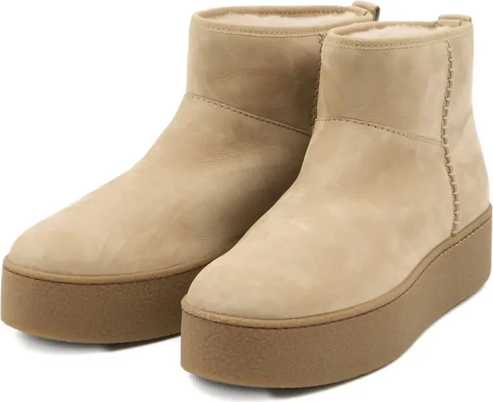 Suede Shearling Boots - Image 2