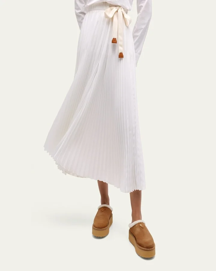 Suede Shearling Cozy Platform Mules - Image 8