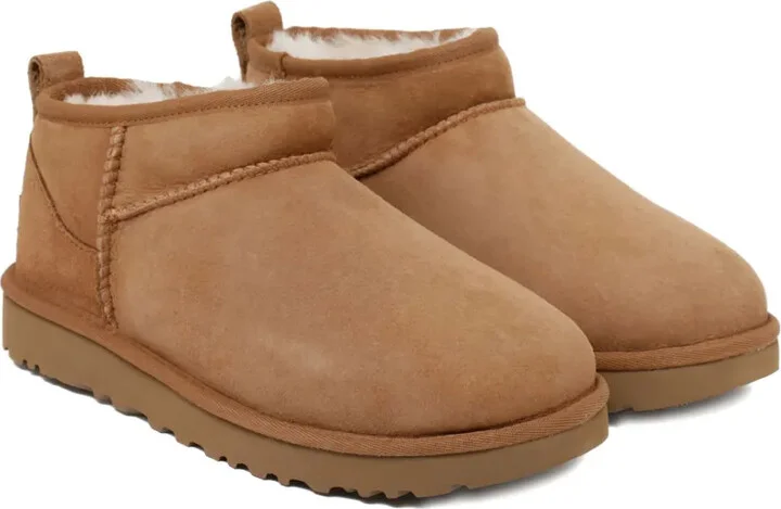 Suede Sheepskin Boots - Image 2