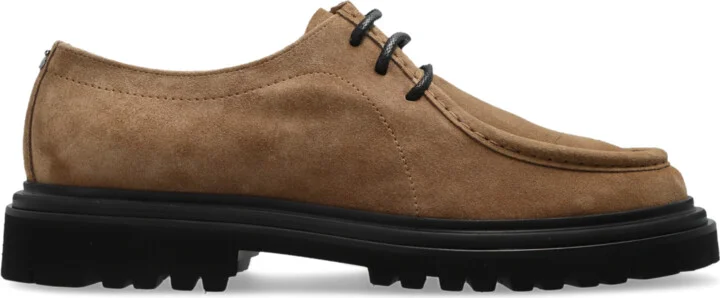 Suede Shoes, , - Beige