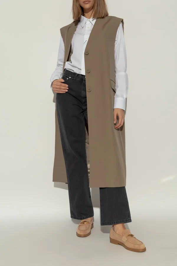 Suede Shoes Maddie Type Loafers, , - Beige - Image 2