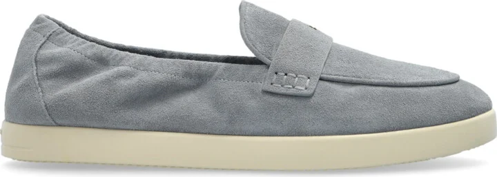Suede Shoes Type Loafers, , - Blue